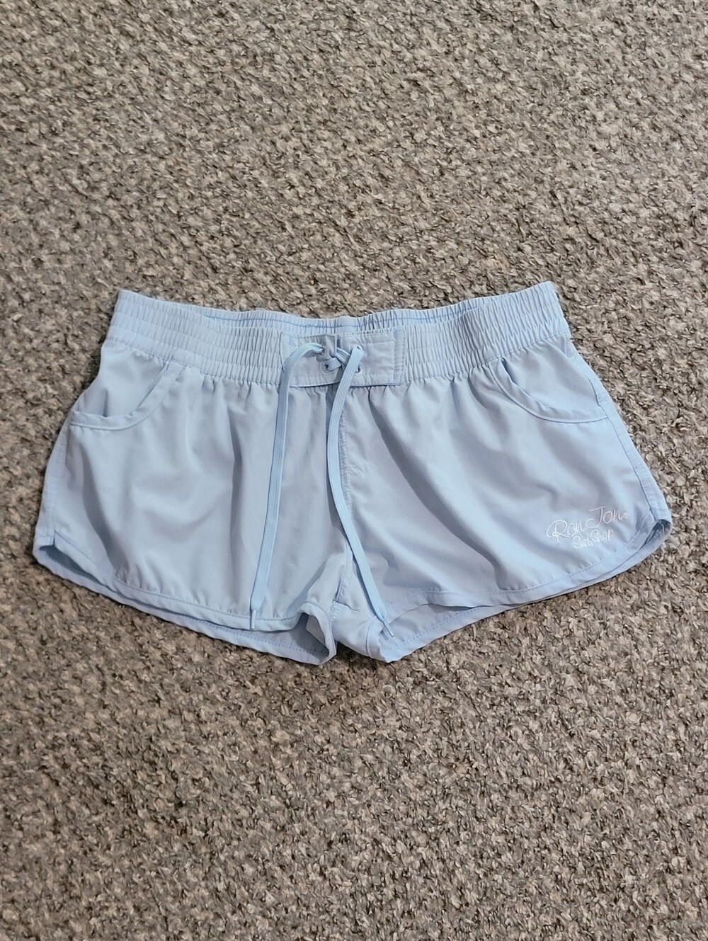 Ron Jon Light Blue Women's Beach Shorts